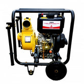 Alemlube - Diesel Driven 3" Diesel & Water Transfer Engine Pump, Pull Start – 830L/Min | D80